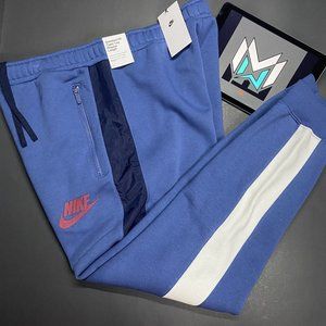 nike hybrid blue joggers